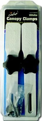 CAREFREE OF COLORADO 902801W CANOPY CLAMPS WHITE 1PR/PK