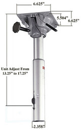 SPRINGFIELD MARINE 1300601-AP POWER RISE PLUG-IN PEDESTAL