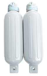 DOCK EDGE DE77201S FENDER KIT TWIN EYE 5.5X20 WHT