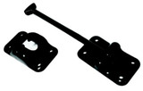 JR PRODUCTS 10434 6IN T-STYLE DOOR HOLDERBLACK