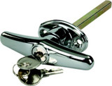 JR PRODUCTS 10885 LOCKING T HANDLECHROME