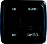 JR PRODUCTS 12275 DIM/ONOFF RCKR SW ASS/W/BEZ BL