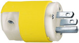 HUBBELL HBL52CM66C PLUG MALE - 15 AMP