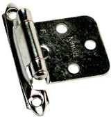 RV DESIGNER H238 HINGE-SELF CLOSING NICKEL 2/PK