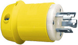 HUBBELL HBL26CM11 LOCKING NYLON PLUG-30 AMP