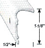 A P PRODUCTS 021-51101-8 ROOF TRIM PW 8' @5