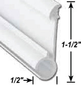 A P PRODUCTS 021-51002-8 INS AWN RAIL BLK 8' @5