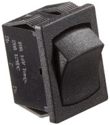 RV DESIGNER S431 SWITCH-ROCKER 10A ON-OFF BLACK