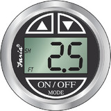 FARIA INSTRUMENTS F13751 CHES S/S BLK DEPTH IN-HULL TRN