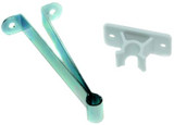 RV DESIGNER E265 DOOR HOLDER MTL/PLSTC CLIP 3IN
