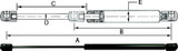 JR PRODUCTS GSNI-2125-90 GAS SPRING