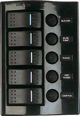 SEA-DOG LINE 425110-1 NYLON SWITCH PANEL-VERTICAL