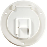 RV DESIGNER B120 CABLE HATCH-ROUND PW 4.3"X2.3"