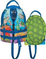 FULL THROTTLE 104300-500-001-17 PFD CHILD WATER BUDDIES TURTLE