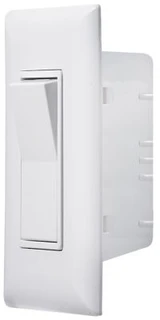 RV DESIGNER S841 WHITE SWITCH W/COV-PLATE