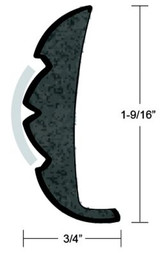 TACO METALS V21-9959WHC50D RIG VYN FLEX COR WH 1-9/16