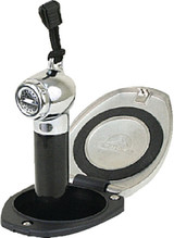 SCANDVIK 12124P S/S RECESSED SHOWER W/BLK PB H