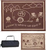 MING'S MARK INC RH8117 MAT-RVHOME 8'X11' BROWN-BEIGE