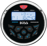 BOSS AUDIO SYSTEMS MGR350B MARINE GAUGE STYLE RCVR-IPX6