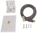 RV DESIGNER T201 TV HOOK UP KIT-WHITE