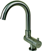 SCANDVIK 74125 TAP FOLDING J SPOUT BRUSHED SS