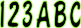 HARDLINE PRODUCTS BLKKI200 SERIES 200 REG KIT GREEN/BLK