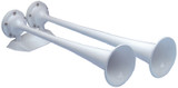 AFI/MARINCO/GUEST/NICRO/BEP 10122 MINI DUAL TRUMPET HORN WHITE