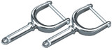 SEA-DOG LINE 580411-1 CHROME ZINC OARLOCK HORN W/PIN