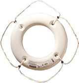 CAL JUNE BOUYS HS-20-W 20IN WHITE HARD SHELL RING BUO