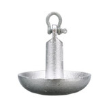 SEACHOICE 41340 MUSHROOM ANCR-15# ALUM PAINTED