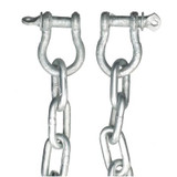 SEACHOICE 44101 ANCHOR LEAD CHAIN-GALV-3/16X4