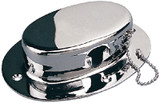 SEA-DOG LINE 322070 DECK PIPE CHR BRASSW/CHAIN