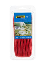 SEACHOICE 40941 FENDER LINE RED BRD 3/8INX6FT