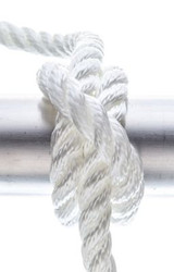 SEACHOICE 42571 NYLON DOCK LINE WH 1/2X25 CLAM