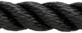 NEW ENGLAND ROPES C6054-20-00015 DOCKLINE 5/8 X 15 NYLON BLACK