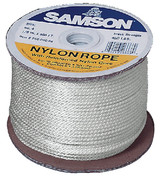 SAMSON ROPE 019 008 005 030 SOLID BRAID NYLON 1/8 X 500FT