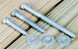 TIEDOWN ENGINEERING 24289 DOCK HDW LAG BOLT 3/8X3  8/BAG