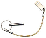 SEA-DOG LINE 299981-1 STAINLESS RELEASE PIN & LANYAR