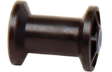 TIEDOWN ENGINEERING 86406 KEEL ROLLER 4IN SPOOL TYPE BLK