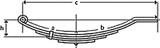 U.C.F. AMERICA 040 UNA040-4 LVS SLIP.SPRING 1840#