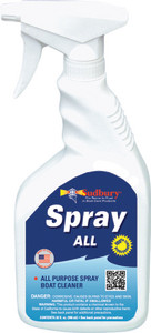 SUDBURY BOAT CARE 845Q SPRAY ALL CLEANER QT