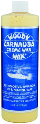 WOODY WAX  CARCW CARNAUBA CREME WAX  16 0Z.