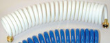 T-H MARINE WDHBR15WBDP 15'WHTE WASH DOWN COILED HOSE