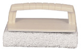 STARBRITE 40129 SCRUB PAD W-HANDLE FINE WHITE