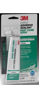 3M 7000148282 4200 FAST CURE WHITE - 3 OZ.