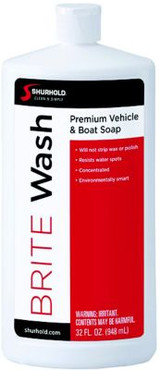 SHURHOLD YBP-0302 BRITE WASH 1 GAL JUG