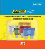 SEACHOICE SC11386 5PC HIGH AMP ATC BLADE FUSES