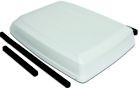 DOMETIC RV 3308046.014 AC SHROUD, PENGUIN POLAR WHITE
