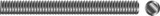 SEACHOICE 7RATSS37C3600 3/8-16X3 FT THRD ROD SS 1 EACH