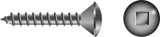 SEACHOICE RP-SC3467 #8X1 SQR OVL SMS SS 100/BG